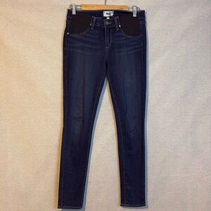 Paige Womens Verdugo Ultra Skinny Jeans Blue Dark Wash 27 Ultra‎ Skinny Ankle
